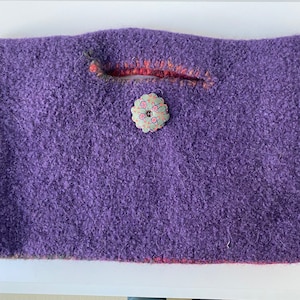 Notebook bag felt bag clutch