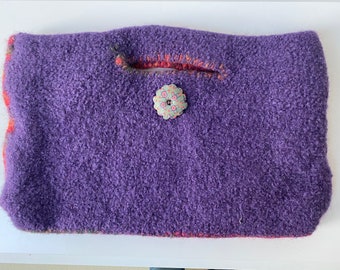 Notebook bag felt bag clutch