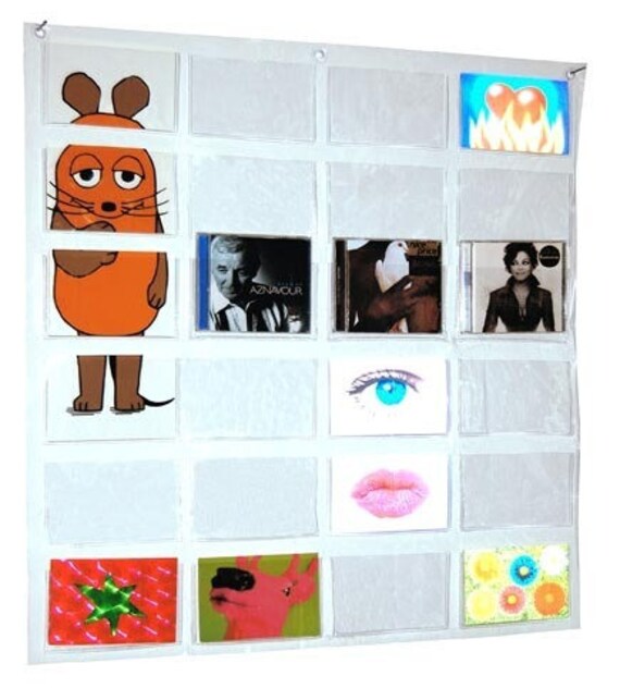 Rideau Photo GOODS+GADGETS XXL - 40 Poches Pour 80 Photos 10x15cm - Décoration Murale Galerie