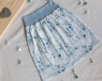 Eucalyptus muslin skirt for women