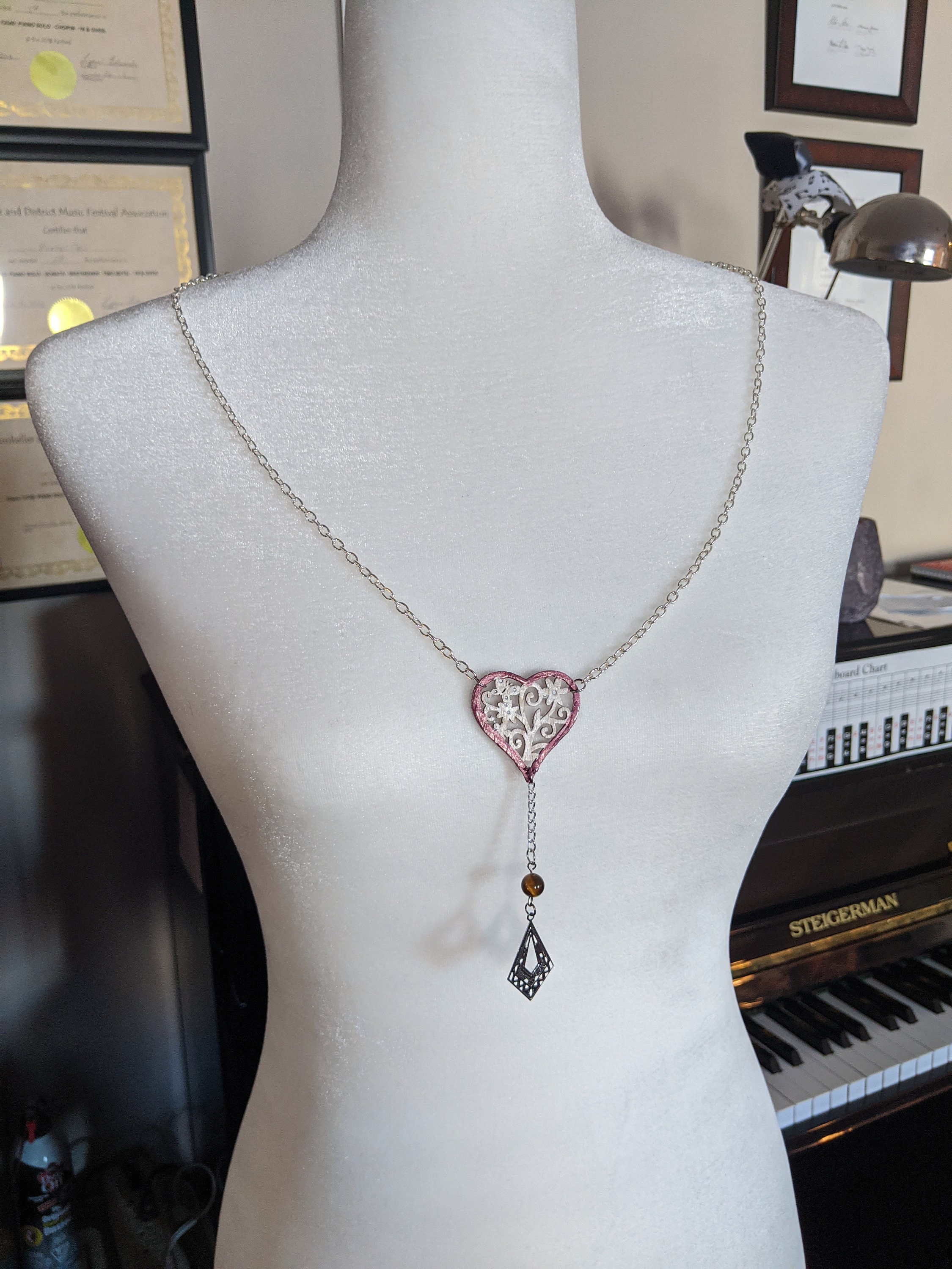 Necklace and Earrings Matching Sets Dangly Earrings Etsy UK