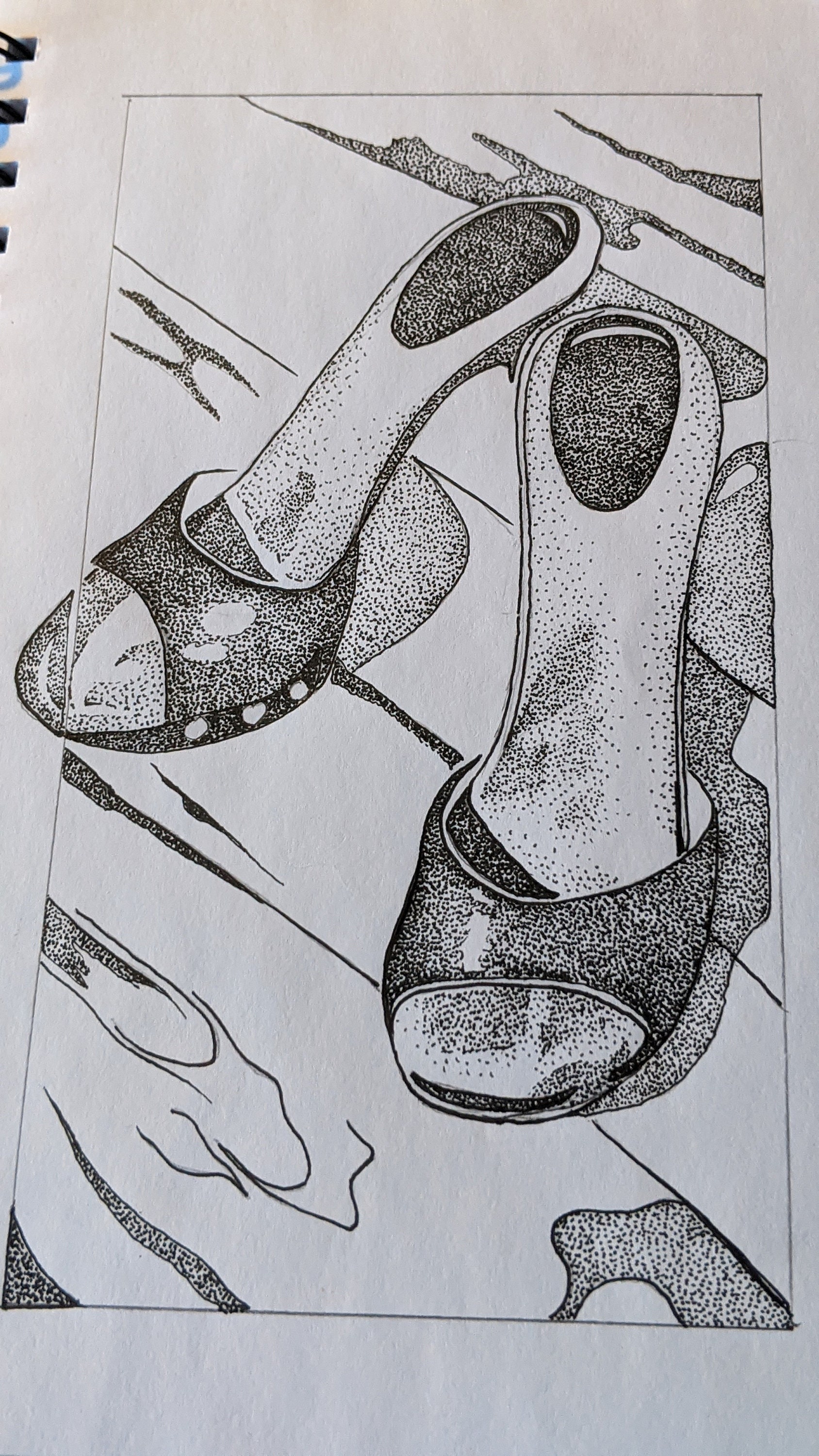 Original Pen and Ink Drawing Shoe Pictures Shoe Collection Etsy UK