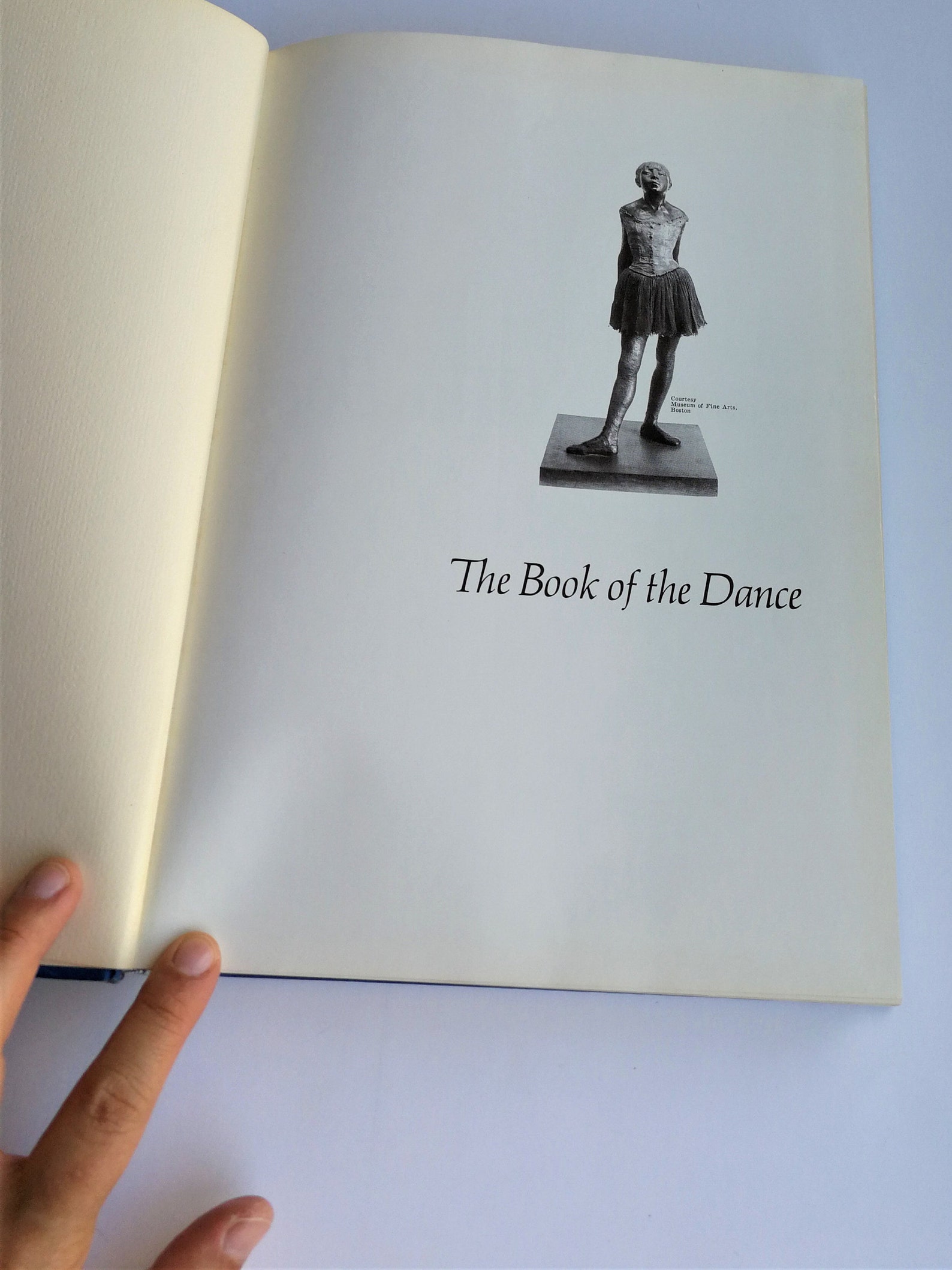 vintage 60s ballet book - the book of the dance - agnes de mille - deluxe goldencraft edition - hard cover - out of print - moth