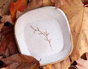 Plat floral