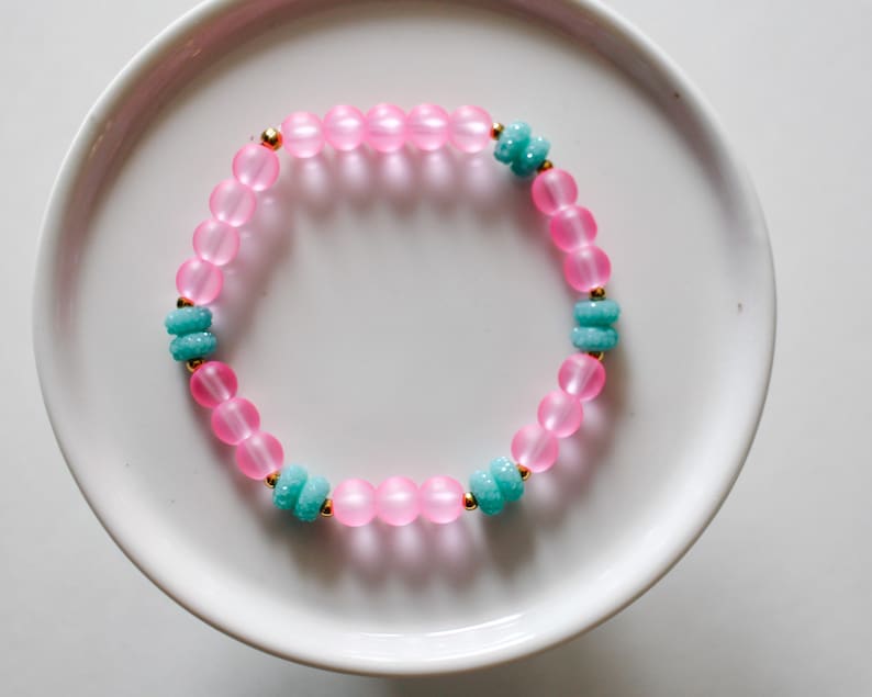 Opal Bracelet in Tropical Pink