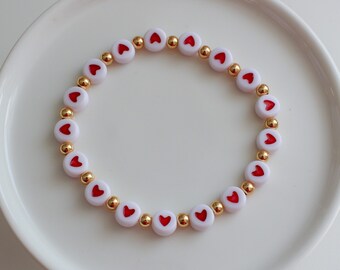 Red Heart Bracelet | Style 2