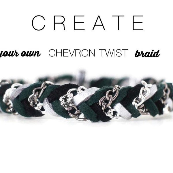 Create Your Own Chevron Braid | Game Day | Soccer Baseball Football Tennis Basketball