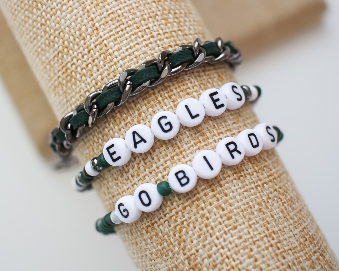 Philadelphia Eagles Football Bracelet Eagles Football Sports Team