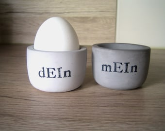 Egg cup double pack set of 2