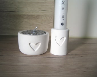 Rod Candle Holder Tealight Holder Egg Cup Heart