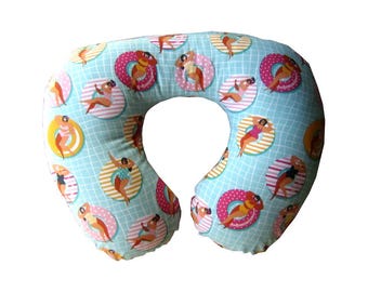 Neck pillow neck roll for adults cover removable