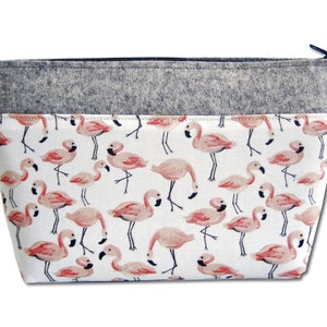 Kosmetiktasche Flamingo