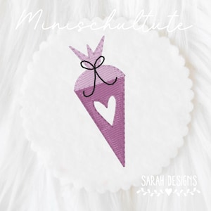 Embroidery file Mini Sugar Cone 5 cm - 10x10