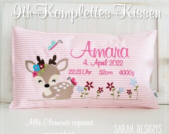 Embroidery file ITH complete pillow - 30x20