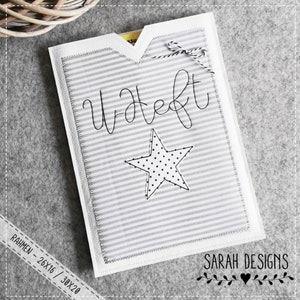 ITH U-booklet cover - 26 x 16 - set of 6