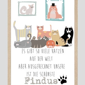 Katzenliebhaber Geschenk,Geschenk Katze,Katzenliebe-personalisiert