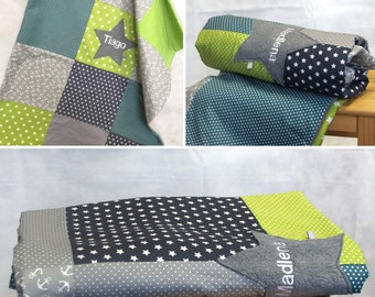 Patchworkdecke gehäkelt | Etsy