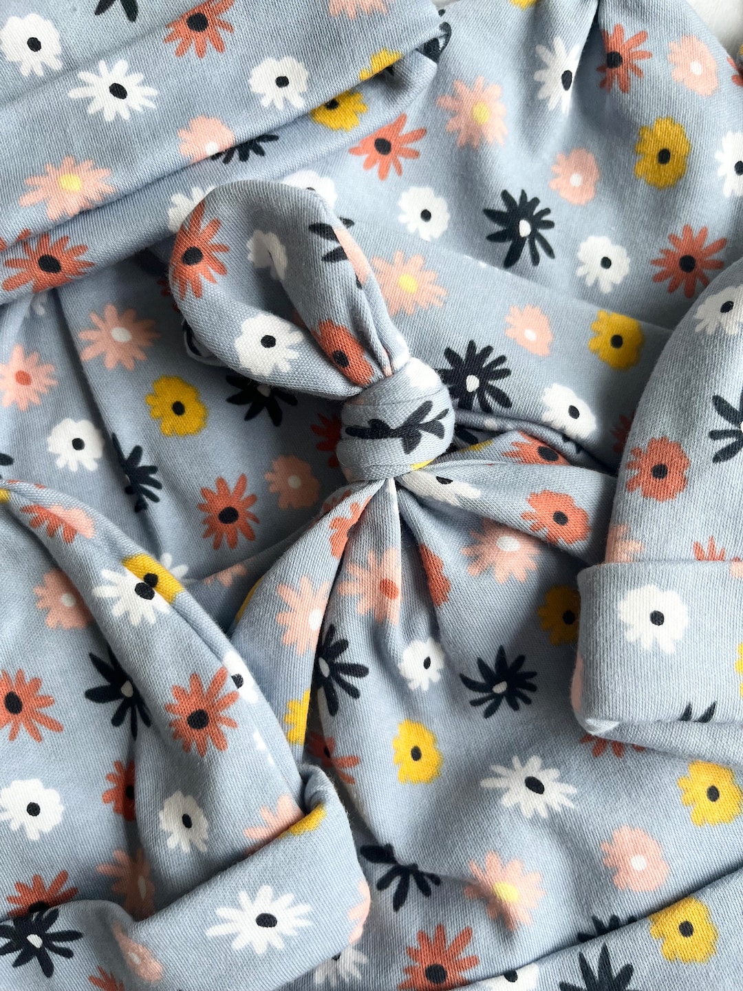 Baby Hats Newborn Baby Hat Top Knot Baby Hats Baby Etsy