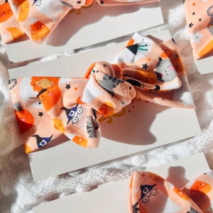 Halloween Headwrap Bow | Chunky Knot Headwrap | Halloween Bows | Baby Halloween Headwrap | Baby Headwrap | Baby Accessories | Baby Bows