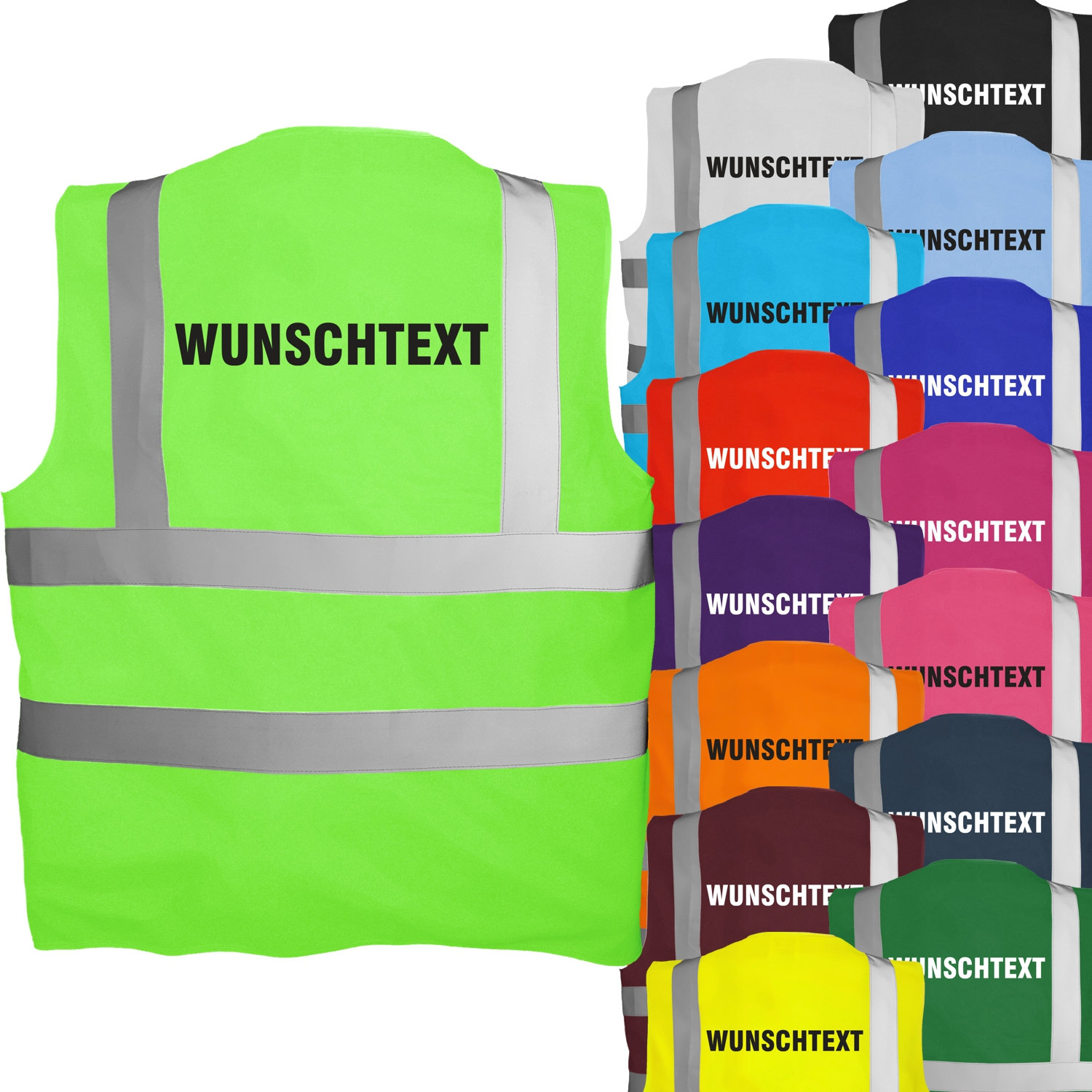 Gilet de sécurité avec nom - Brianto Cadeau