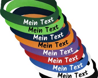 Cinta para sombrero impresa con texto/nombre personalizado para fiestas, Mallorca, despedidas de soltero, Día del Padre, Oktoberfest