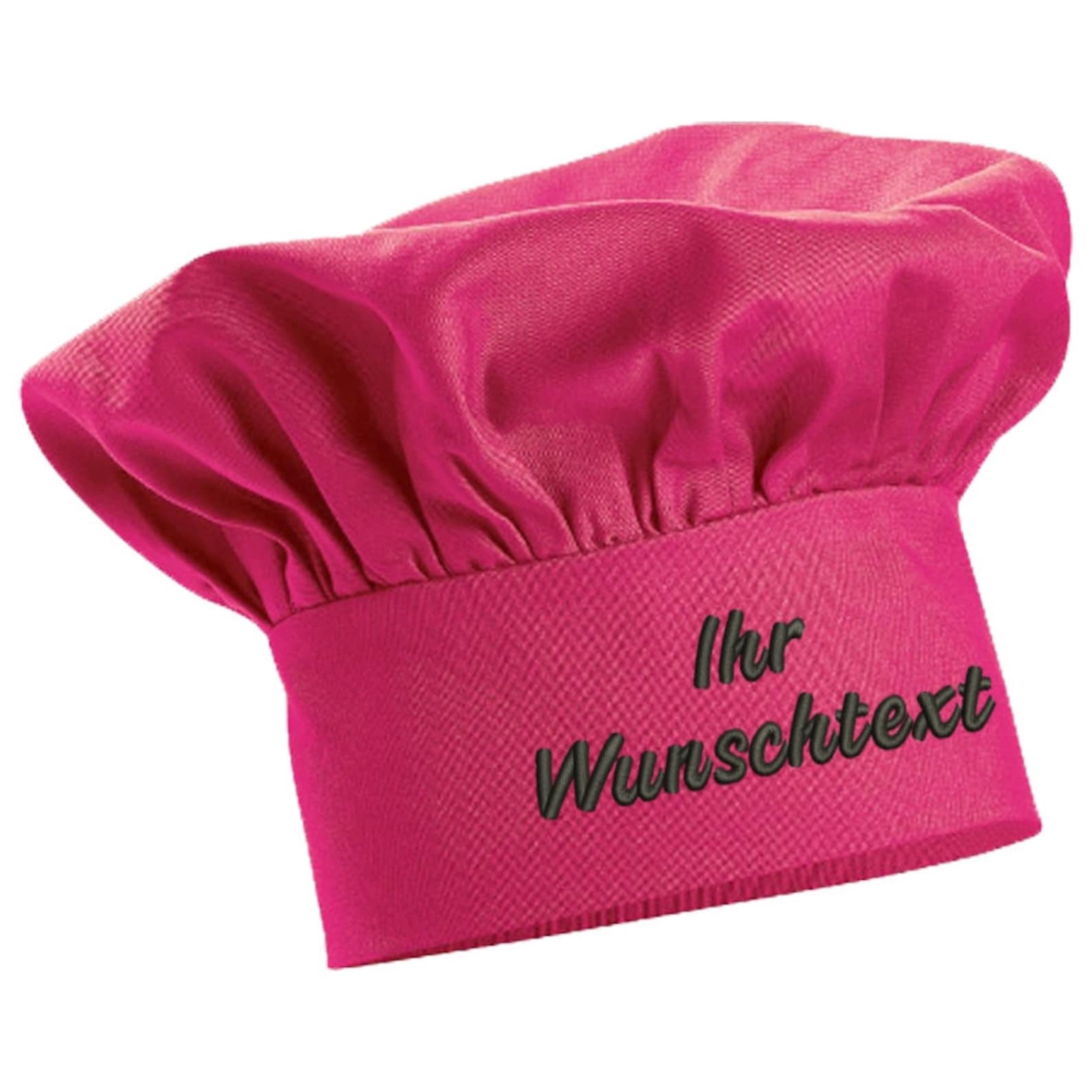 Bistro Kochmütze Bestickbar - Verstellbare Chefköche Mütze Mit Namen