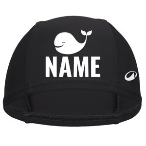 Children's swimming cap with name and animal print. Swimming cap, gift for starting school, swimming lessons, or swimming. image 7