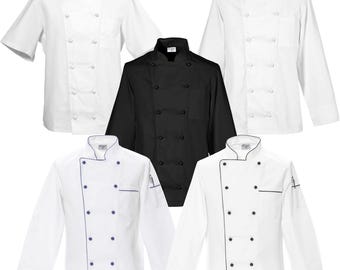 Chaqueta de chef, chaqueta de panadero, chaqueta para asar, cocinar y hornear, chaqueta para chef, cocina, ocio