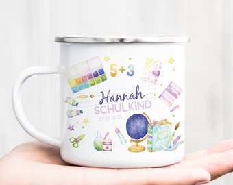 Tasse mit Namen - ABC GIRL - Schulkind