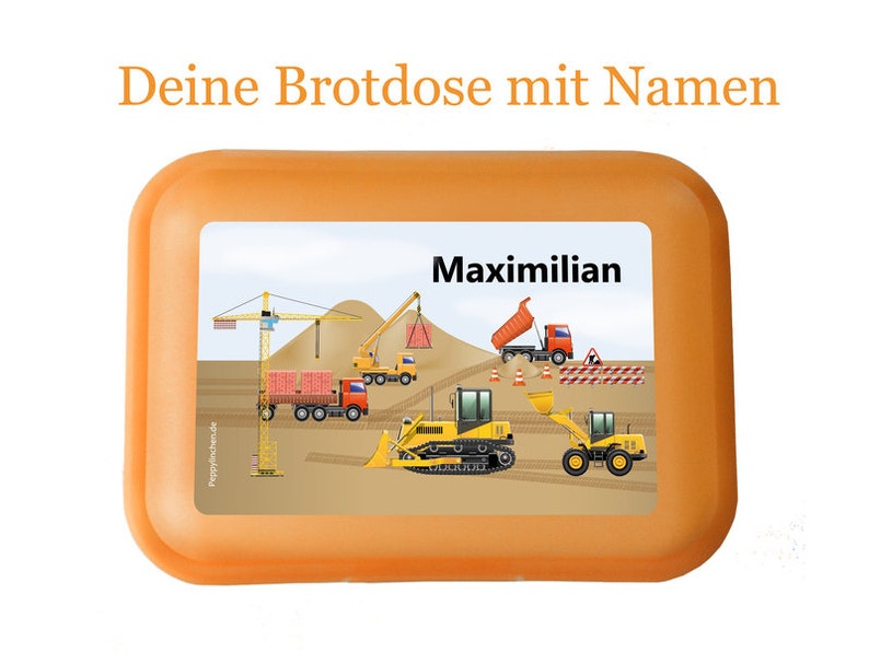 Brotdose Baustelle Bild 1