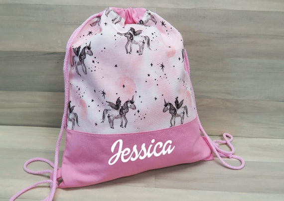unicorn gym bag