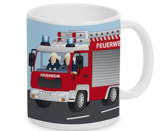 Mug with name - Fire brigade