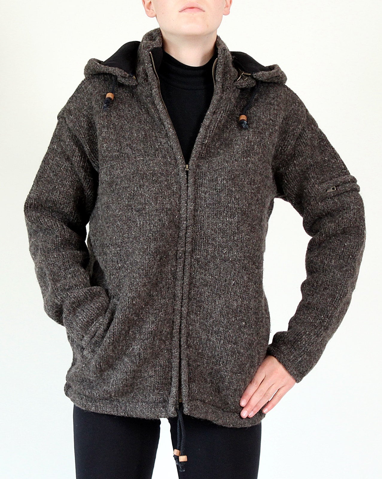 sheep wool fleece jacket