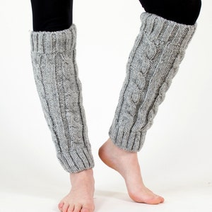 Leg warmers from Nepal one size 100% wool handmade legwarmer image 3