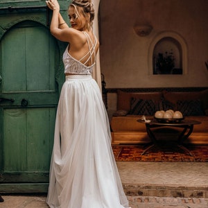 SAMPLE SALE - Bridal skirt EMBER Gr.36/38