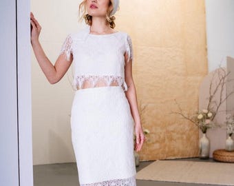 SAMPLE SALE - Bridal skirt Phoenix size 36/38 & 38/40