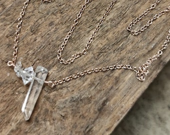 Cari necklace in rose gold