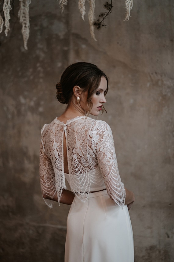 Bridal Topper Aimee Etsy Denmark