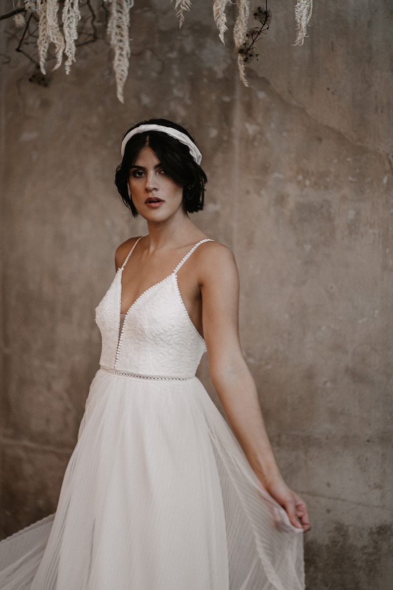 Robe de mariée pêches image 6