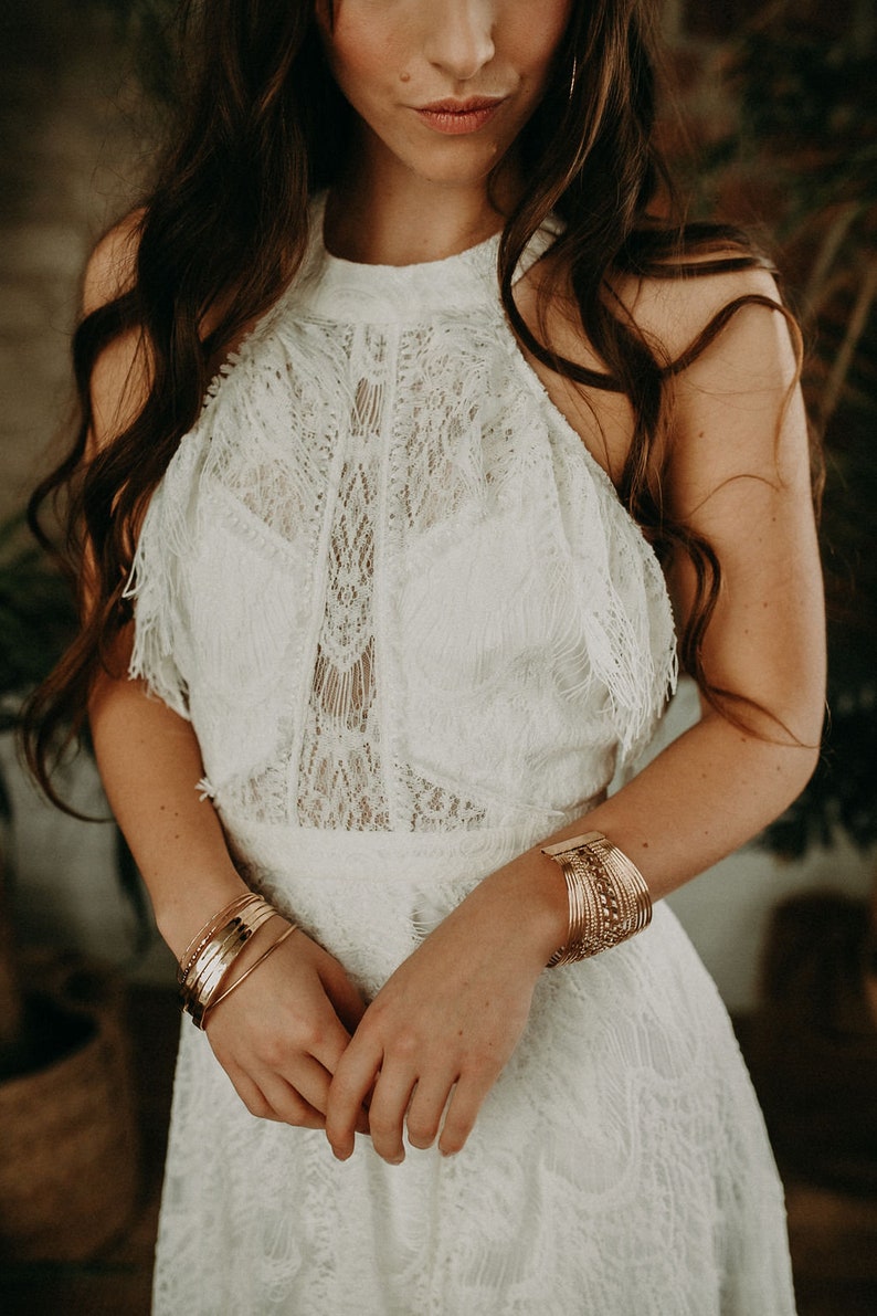LABUDE – Boho Wedding Dress Jade Robes de mariée bohèmes ETSY