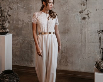 Bridal jumpsuit Felicity