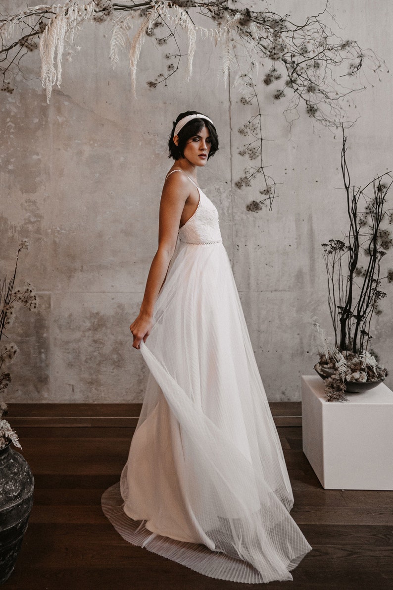 Robe de mariée pêches image 4