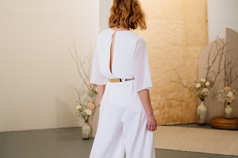 Bridal jumpsuit Remington image 5