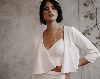 SAMPLE SALE - Bridal jacket Coralee size 38/40
