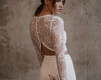 Bridal top Francoise