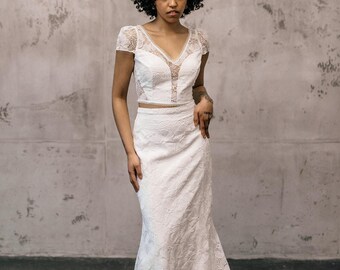 SAMPLE SALE - Bridal skirt Carlina size. 36/38