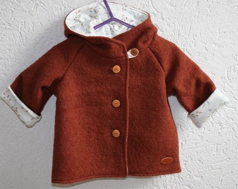 Walkjacke Baby/Kind Gr.50-Gr.116 Farbe frei wählbar