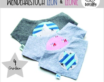 Ebook bufanda reversible Leon & Leonie