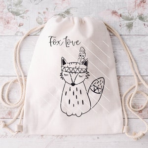 FoxLove - a fox in boho style - fox plotter file plotter template png svg dxf cutting file