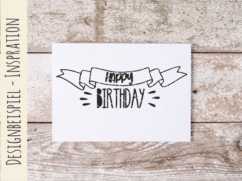 Geburtstagskind Plottervorlage Geburtstag Plotter Datei SVG PNG DXF Happy Birthday Konfetti Herz Plotterdatei Download Plotter Bundle Bild 8